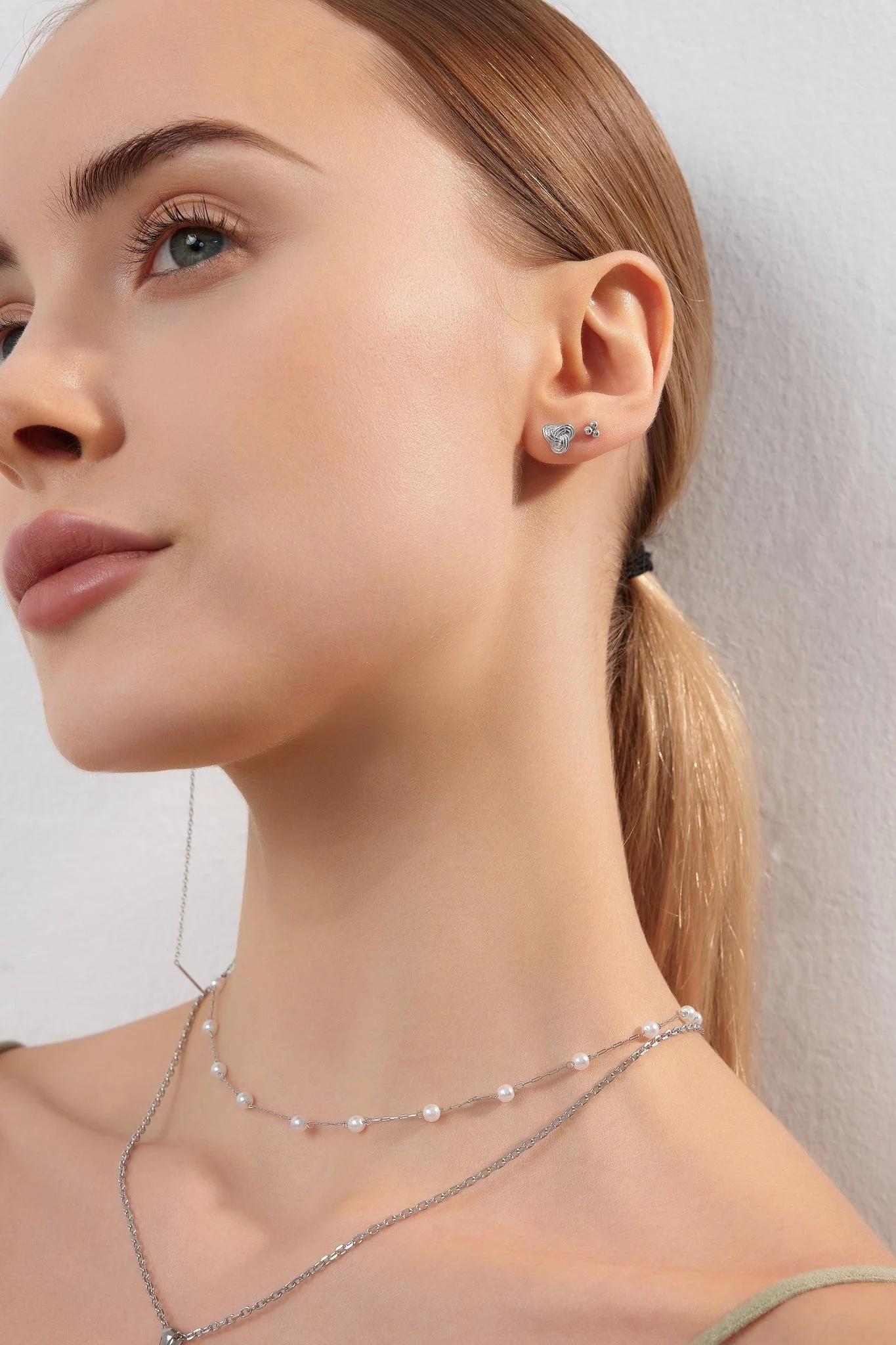 Twisted Knot Studs (Greek Inspired Collection) - Image 3