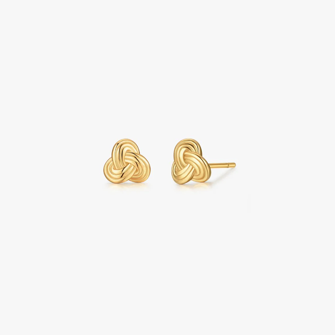 Twisted Knot Studs (Greek Inspired Collection) - Image 5
