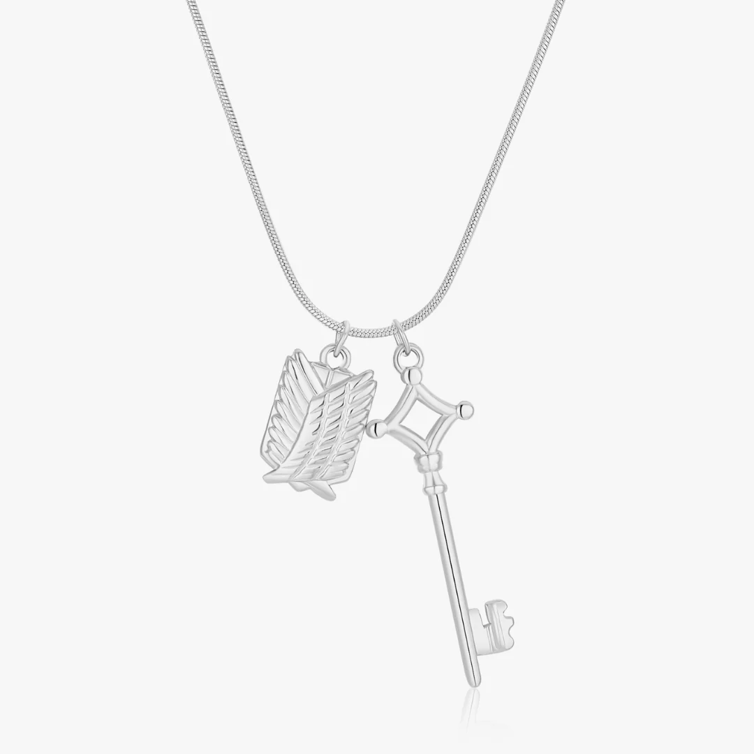 Wing and Key Necklace (Anime Inspired Collection) - Image 8
