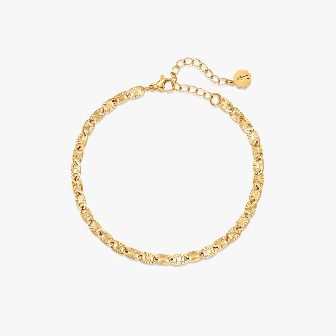 Zendaya Sunburst Anklet (Greek Inspired Collection) - Image 5